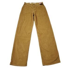 Levi's 94 Baggy Corduroy Brown Straight Leg Loose Pants Y2K 90s Size 26 x 33